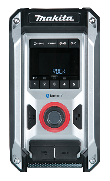 Makita DMR114 Radio de construcción FM/AM Bluetooth – Pihernz Comunicaciones